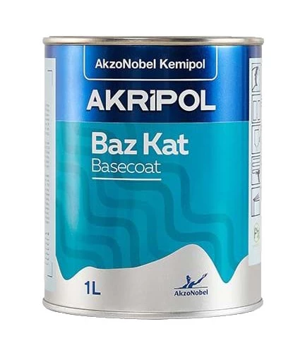 AkzoNobel Akripol Bazkat BMW 300 ALPINWEISS Akrilik Sonkat Oto Boyası 1 Litre ürün görseli 1