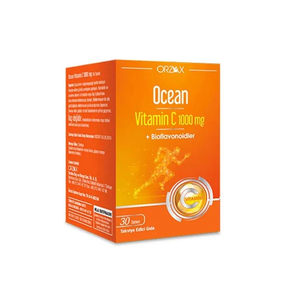 Ocean Vitamin C 1000mg 30 tablet ürün görseli 1
