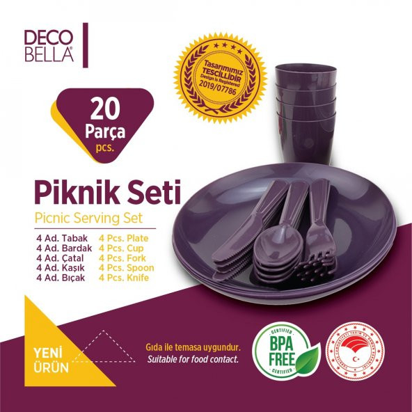 Ekonomik Lüks Piknik Seti - Resim 7