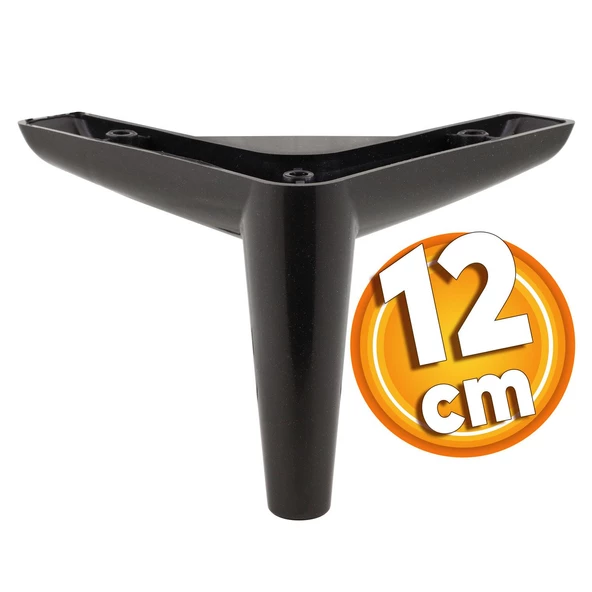 Piko Lüks Mobilya Kanepe Sehpa Tv Ünitesi Koltuk Ayağı 12 Cm Siyah Baza Ayakları ürün görseli 1