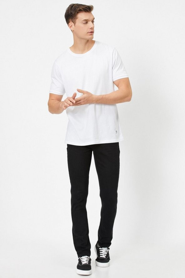 Erkek Jean Pantolon Siyah - Resim 2