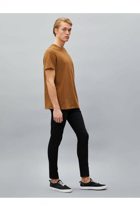 Erkek Jean Pantolon Siyah - Resim 7