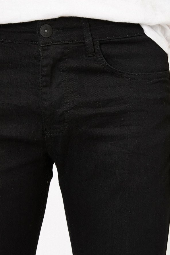 Erkek Siyah Jeans - Resim 5