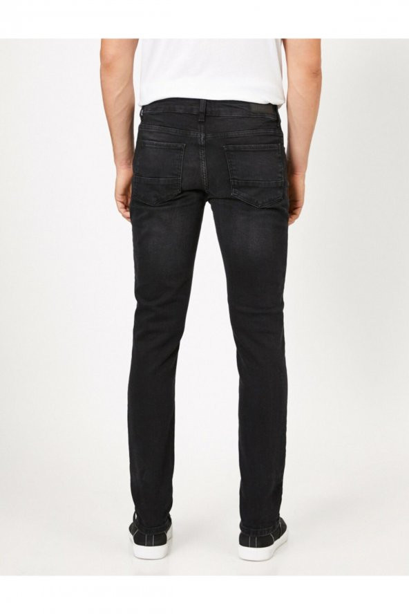 Erkek Siyah Jean 0YAM43211MD - Resim 2
