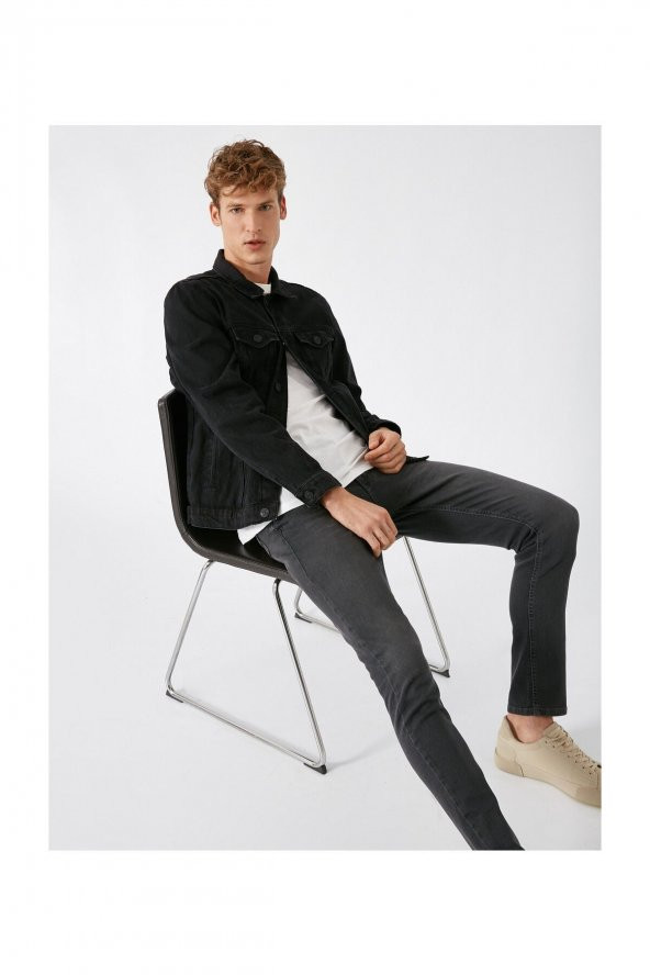 Erkek Gri Jeans 1KAM43217MD ürün görseli 1