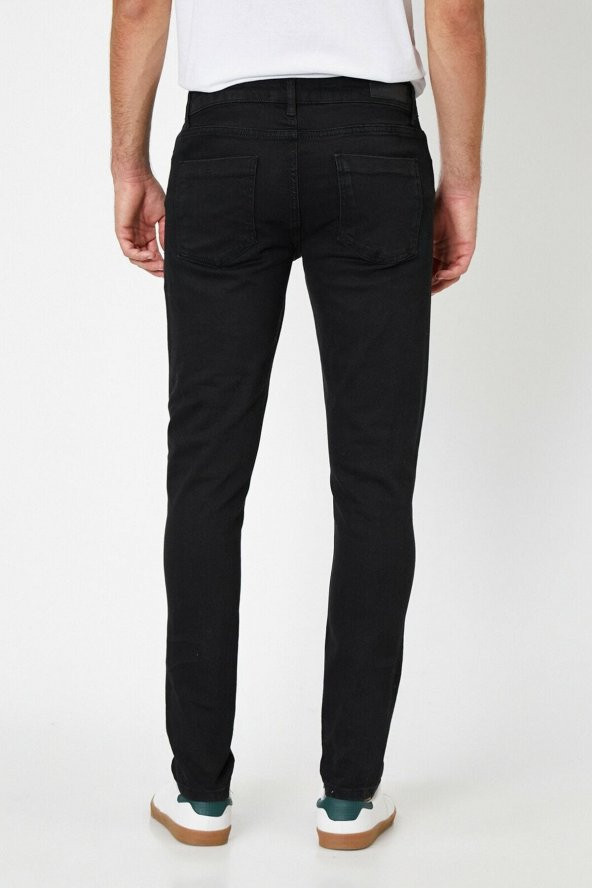 Erkek Siyah Pantolon 0yam43072ld - Resim 4