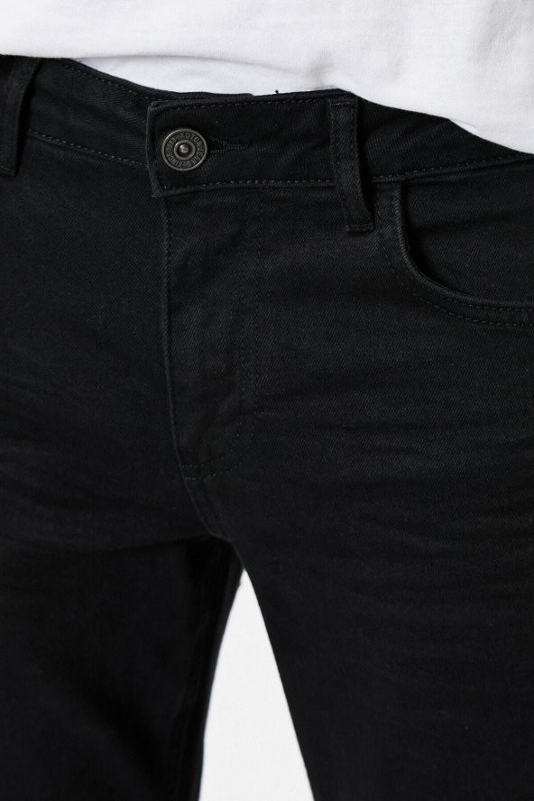 Erkek Siyah Pantolon 0yam43072ld - Resim 5