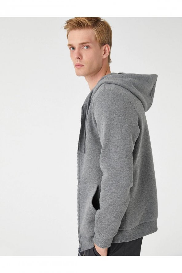 Erkek Sweat - 3wam70057mk - Resim 3