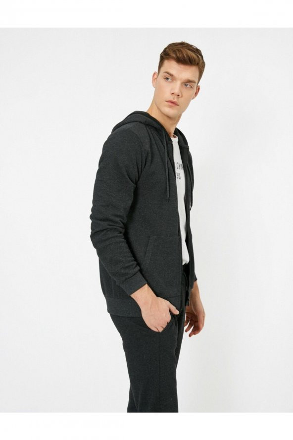 Erkek Sweatshirt 0yam71088lk - Resim 2