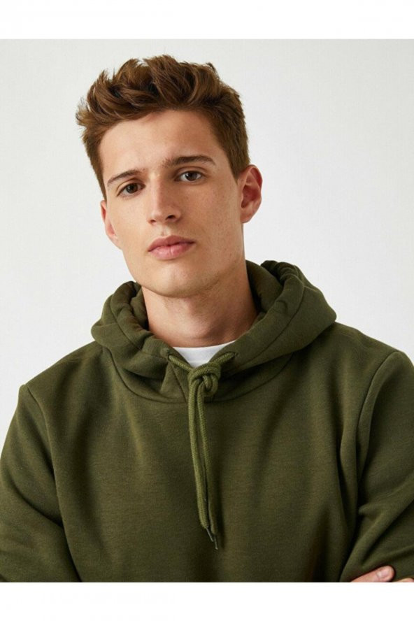 Erkek Sweat Haki 2kam71593lk ürün görseli 1