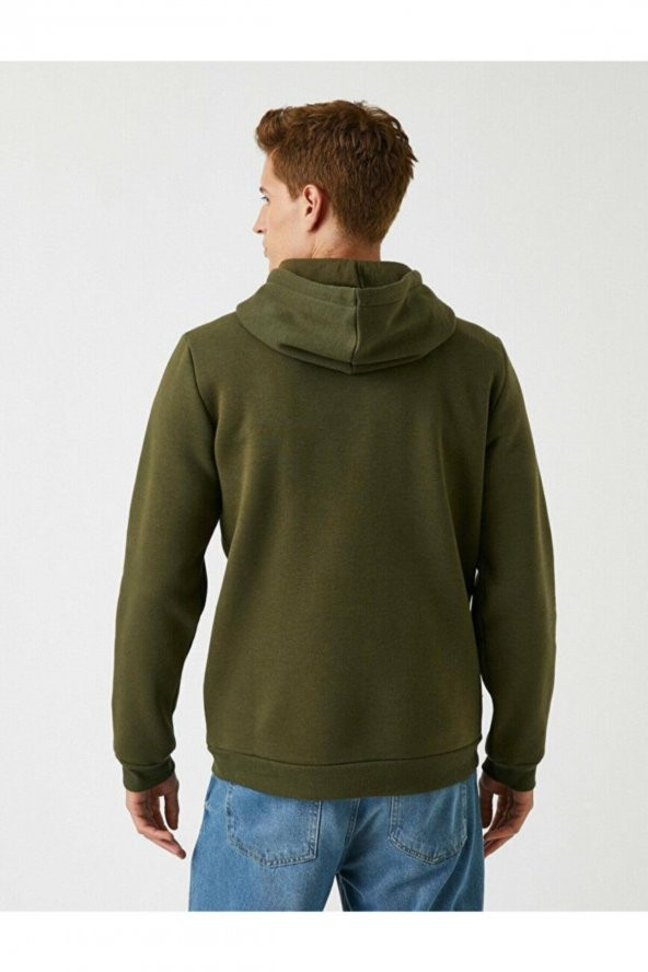 Erkek Sweat Haki 2kam71593lk - Resim 3