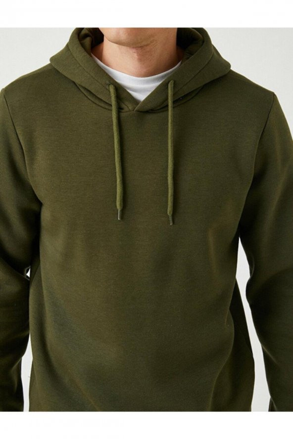Erkek Sweat Haki 2kam71593lk - Resim 4