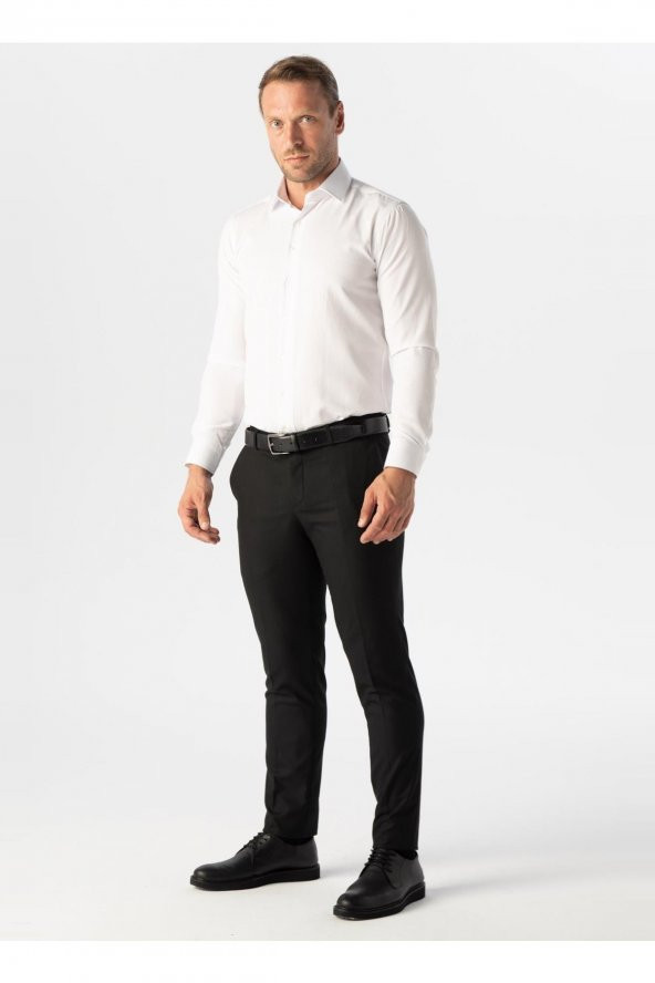 Normal Bel Normal Paça Slim Fit Siyah Erkek Pantolon Pn1014400284 ürün görseli 1
