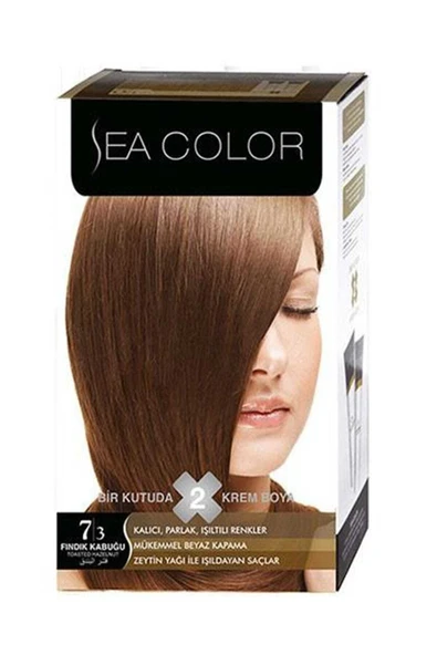 Sea Color Saç Boyası 7.3 Fındık Kabuğu ürün görseli 1