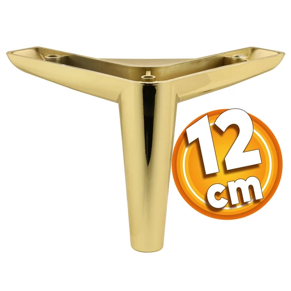 Piko Lüks Mobilya Kanepe Sehpa Tv Ünitesi Koltuk Ayağı 12 Cm Gold Altın Baza Ayakları ürün görseli 1