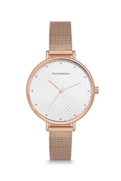 Kadın Rose Gold Kol Saati - Resim 3