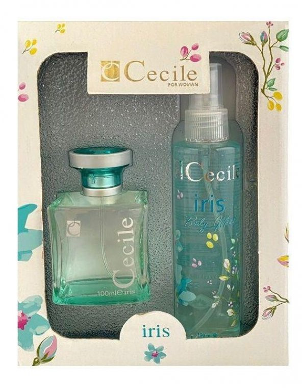 Cecile İris 100ml Edt+ Vücut Spreyi 150ml ürün görseli 1