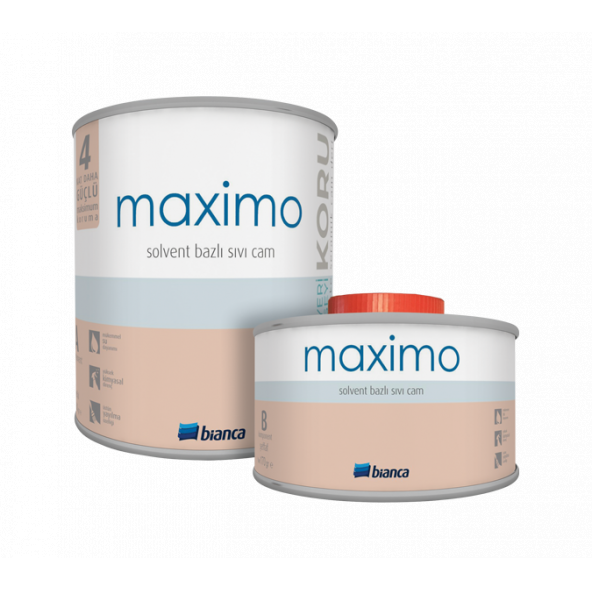 Bianca Stella Maximo Solvent Bazlı Sıvı Cam Parlak 0.5 Kg ürün görseli 1