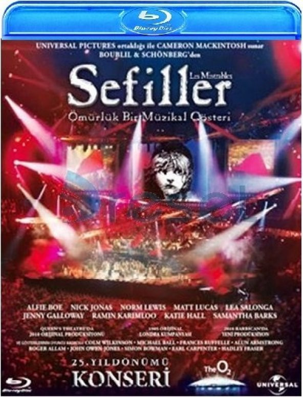 Les Miserables - Sefiller Müzikal Blu-Ray ürün görseli 1