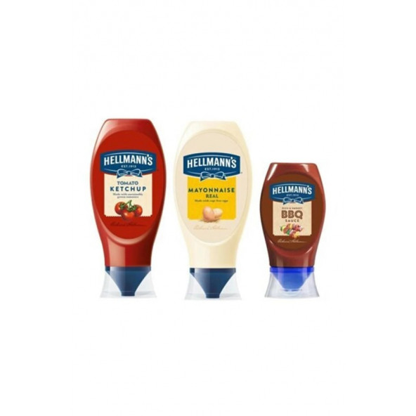 Barbekü Sos 285 Gr + Ketçap 460 Gr + Mayonez 395gr Set ürün görseli 1