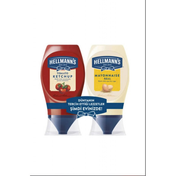 Hellman's Ketçap&mayonez ürün görseli 1