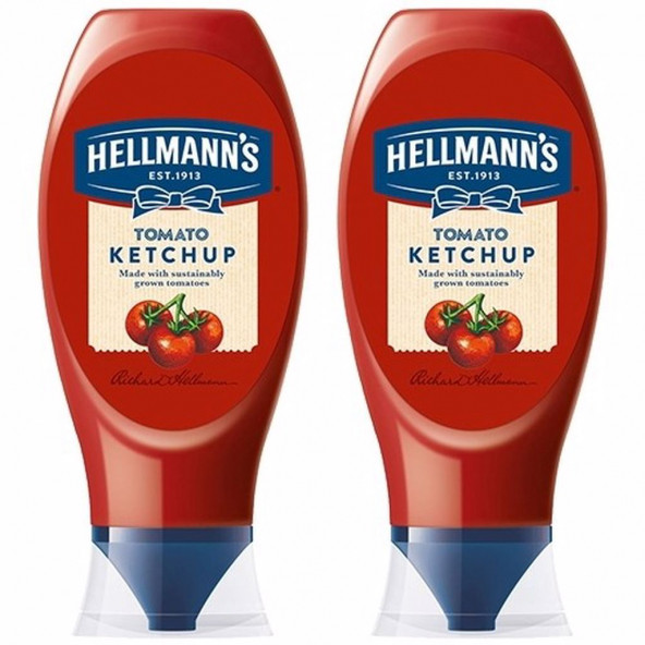 Hellmann’s Ketçap 460 gr x 2 Adet Şişe ürün görseli 1