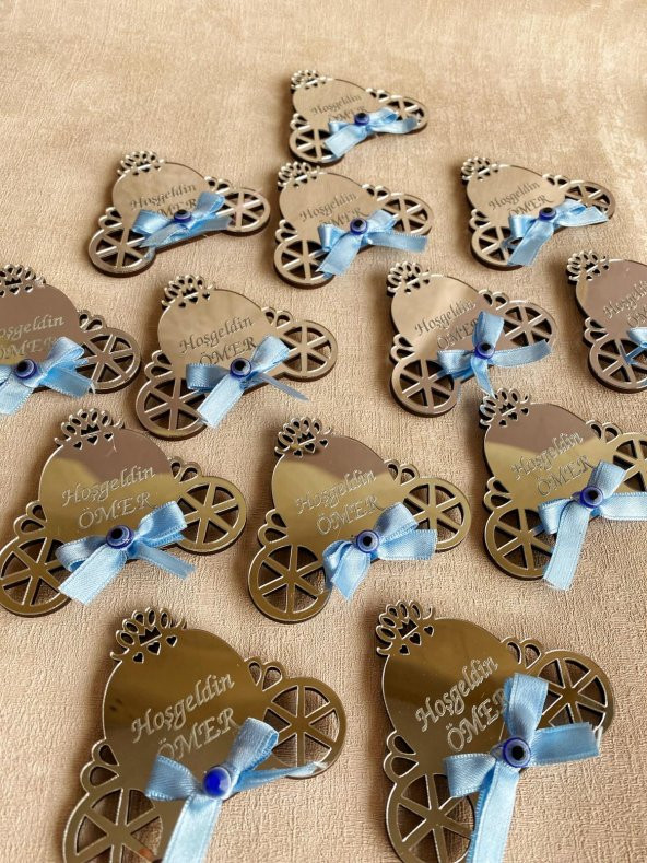 Adapromosyon Bebek Sünnet Doğum Hediyelik Magnet (25 Adet) ürün görseli 1