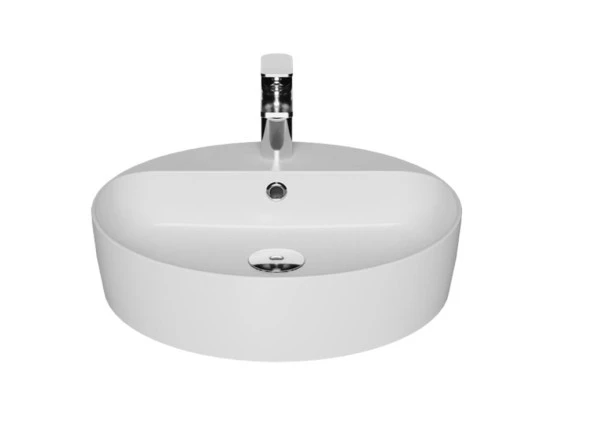 Creavit Loop 45 Cm Set Üstü Çanak Lavabo Beyaz LP146 ürün görseli 1