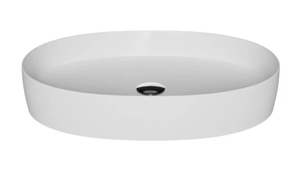 CREAVİT LP160 Tezgah Üstü 40*60 cm Beyaz Ultra Çanak Lavabo ürün görseli 1