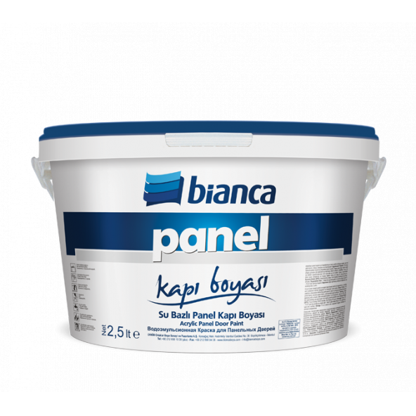 Bianca Su Bazlı Panel Kapı Boyası 2,5Lt ürün görseli 1