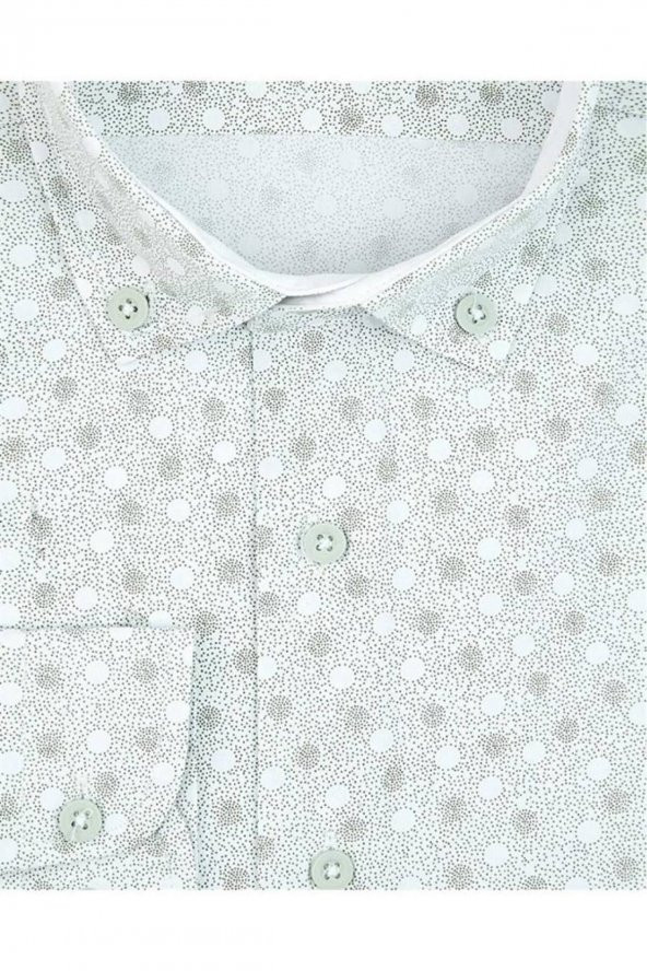 Classics Slim Fit Desenli Gömlek - Resim 4