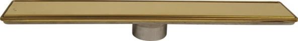 Sukar Duş Kanalı Line 6 40 cm Altın Plain Süzgeç 1156-1034000-71 ürün görseli 1