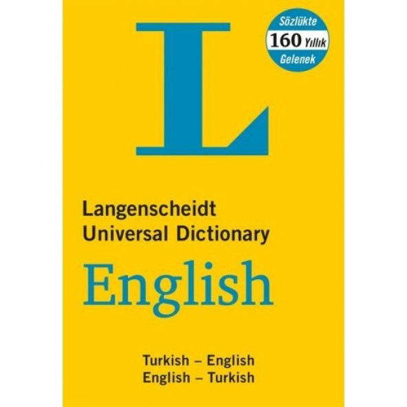 L SÖZLÜK İNGİLİZCE TÜRKÇE ürün görseli 1