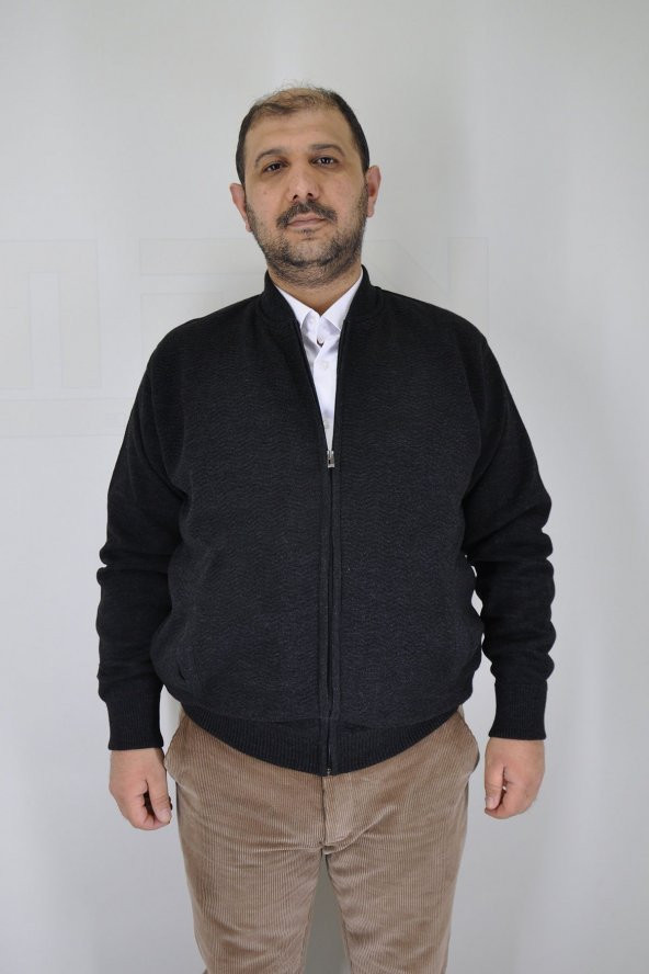 Erkek Füme Hakim Yaka Astarlı Hırka ürün görseli 1