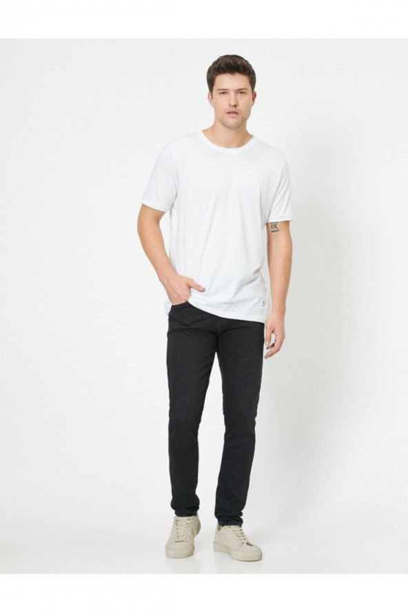 Erkek Gri Jeans 0YAM43858LD ürün görseli 1