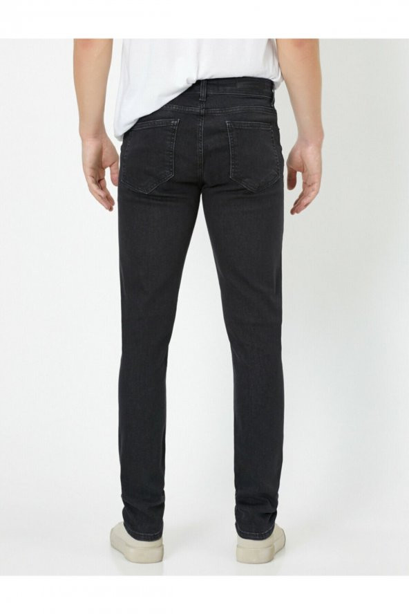 Erkek Gri Jeans 0YAM43858LD - Resim 4