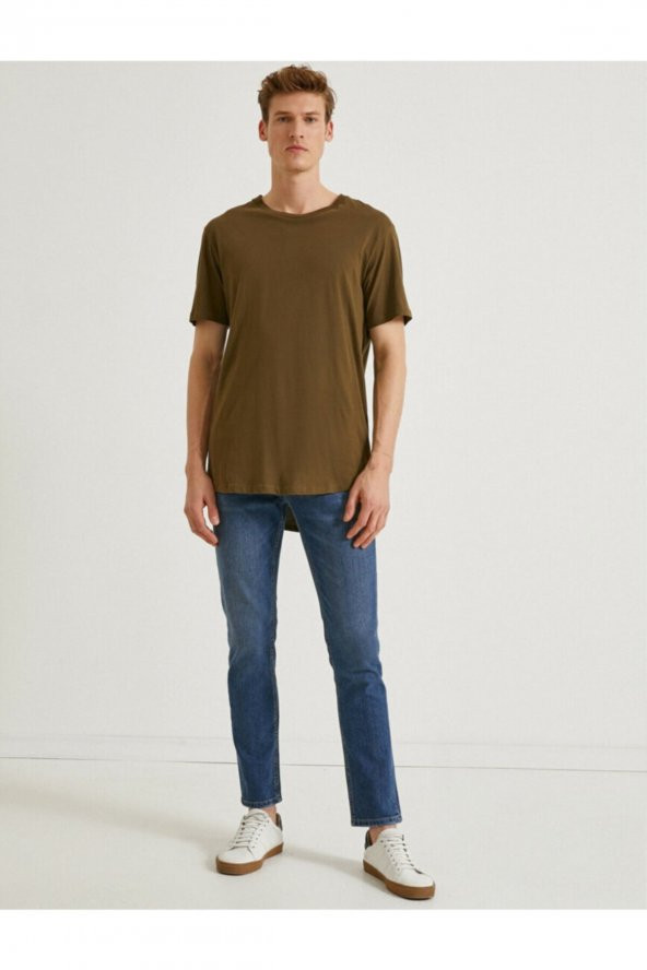Erkek Indıgo Jeans 1KAM43229MD - Resim 6