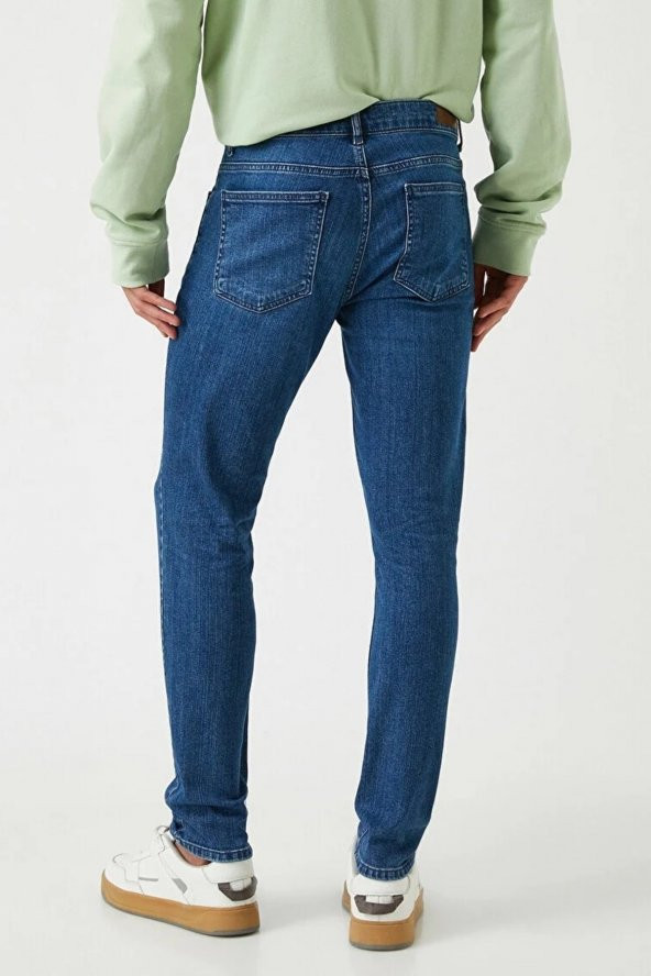 Erkek Jean Pantolon 2kam43340ld740 - Resim 4