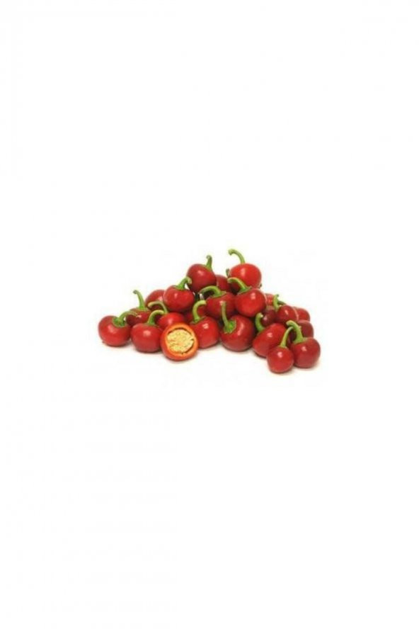 Tohum Dünyam Süper Paket 100 Adet Tohum Nadir İthal Cherry Kiraz Biberi Tohumu Biber Tohumu ürün görseli 1