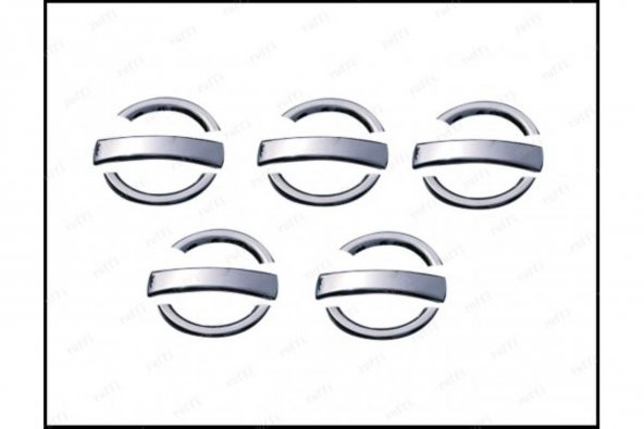 Leonacs Fams Otomotiv Fiat Doblo Krom Kapı Kolu 5 Kapı 2000-2010 arası Paslanmaz Çelik ürün görseli 1