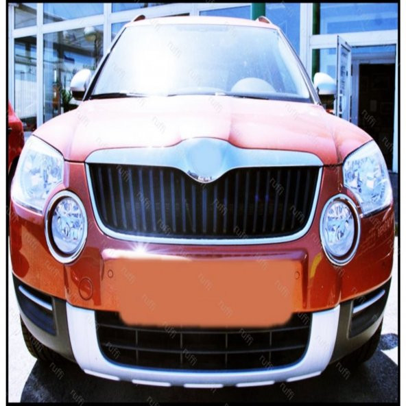 FAMS OTO AKSESUAR Skoda Yeti Krom Sis Çerçevesi 2 Parça 2009 Üzeri Paslanmaz Çelik ürün görseli 1