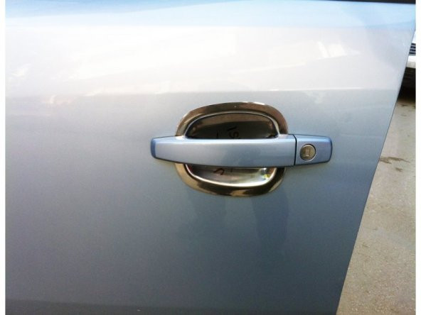 FAMS OTO AKSESUAR Opel Tigra Twintop Krom Dış Kapı Kolu Tası 2 Kapı 2004-2009 arası Paslanmaz Çelik ürün görseli 1