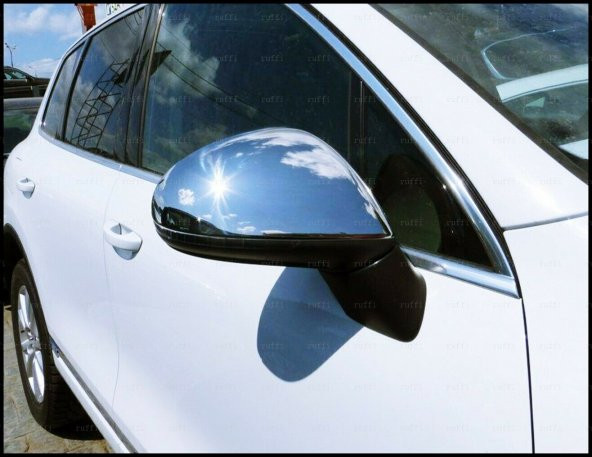 FAMS OTO AKSESUAR Vw Touareg Uyumlu Krom Ayna Kapağı 2 Prç, 2010-2014 P, Çelik ürün görseli 1