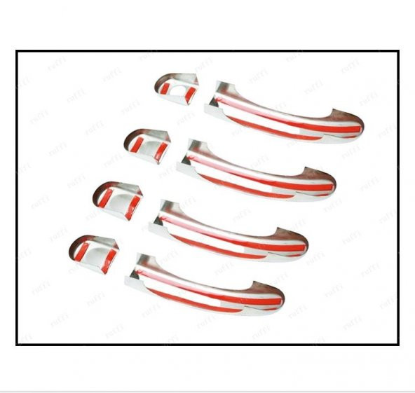 FAMS OTO AKSESUAR VW T5 Multivan Krom Kapı Kolu 4 Kapı 2004-2015 P. Çelik - Resim 2