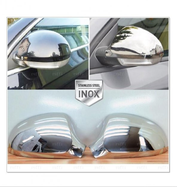 FAMS OTO AKSESUAR VW Passat B6 Krom Ayna Kapağı 2 prç. 2005-2011 Arası P. Çelik ürün görseli 1