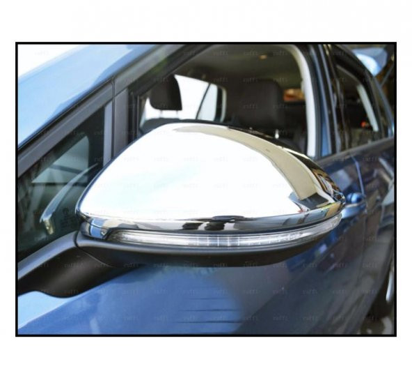 FAMS OTO AKSESUAR VW Golf 7 Krom Ayna Kapağı 2 Parça 2012-2019 Paslanmaz Çelik ürün görseli 1