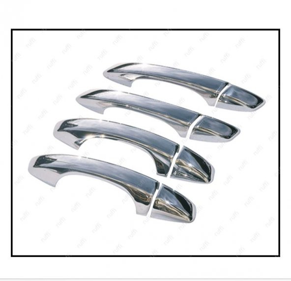 FAMS OTO AKSESUAR VW Golf 6 Krom Kapı Kolu 4 Kapı 2009-2013 arası P.Çelik ürün görseli 1
