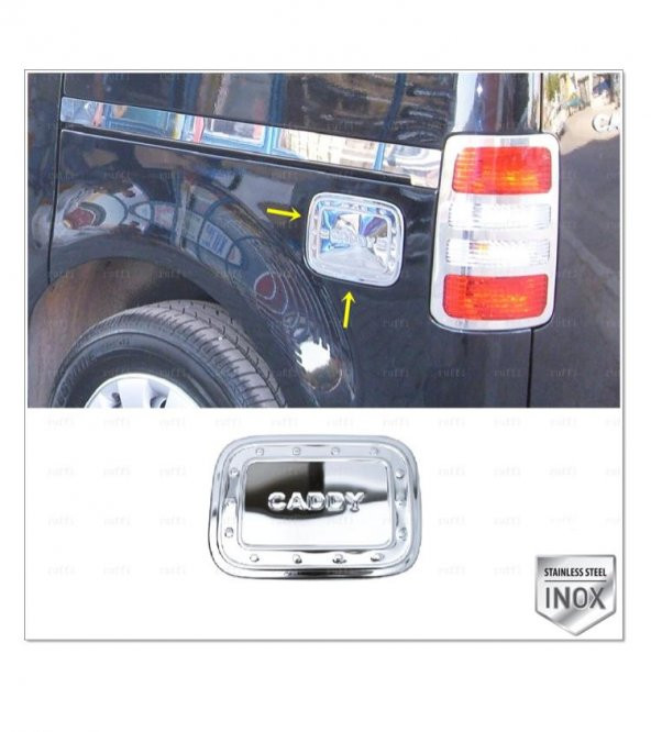 FAMS OTO AKSESUAR VW Caddy Krom Depo Kapağı  2004-2015 P.ÇELİK ürün görseli 1