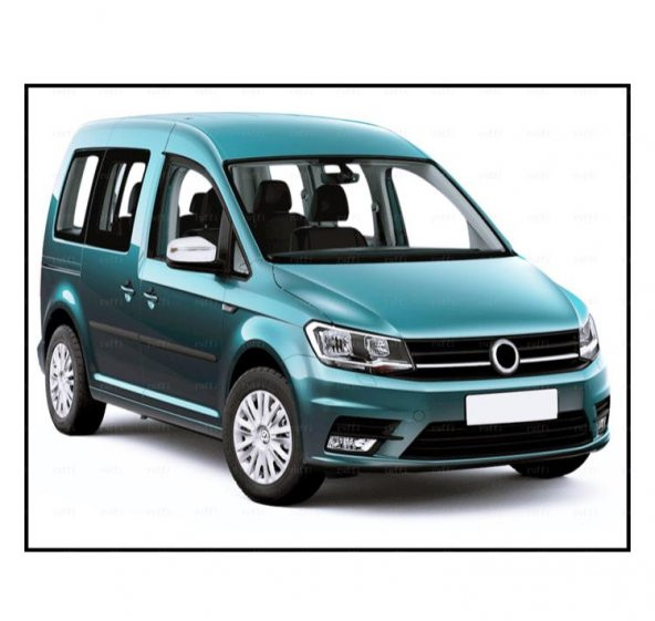 FAMS OTO AKSESUAR VW Caddy Krom Ayna Kapağı 2 prç. 2015 Üzeri P. Çelik ürün görseli 1