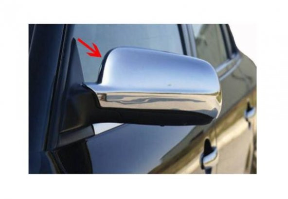 FAMS OTO AKSESUAR Skoda Octavia A4 Krom Ayna Kapağı 2 Prç, 1996-2004 P, Çelik ürün görseli 1